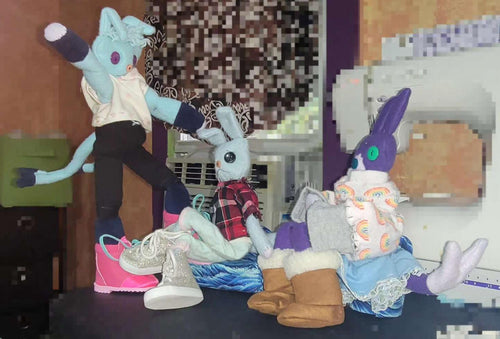 Dollbie - Hand-Sewn Posable Art Doll