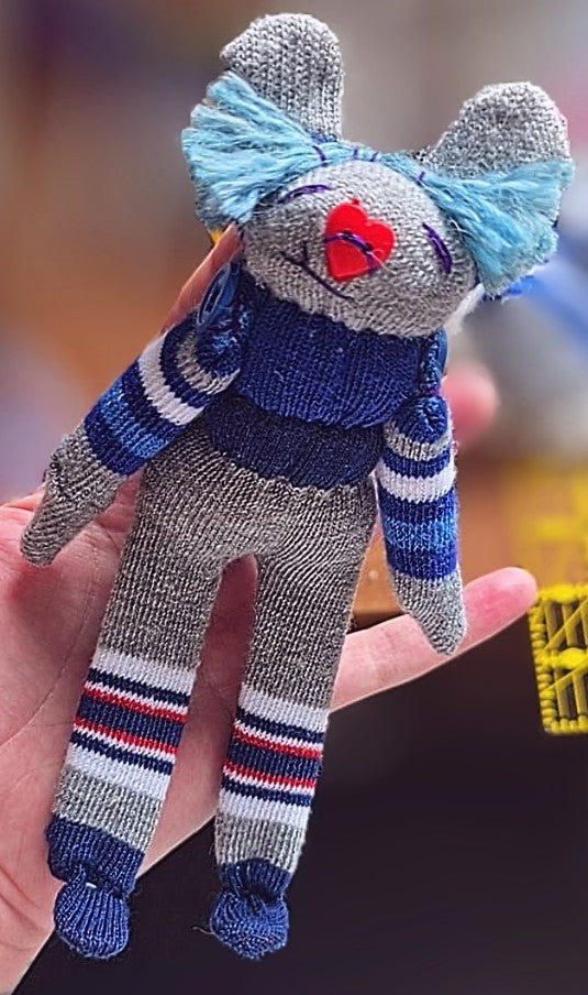 Dollbie - Hand-Sewn Posable Art Doll